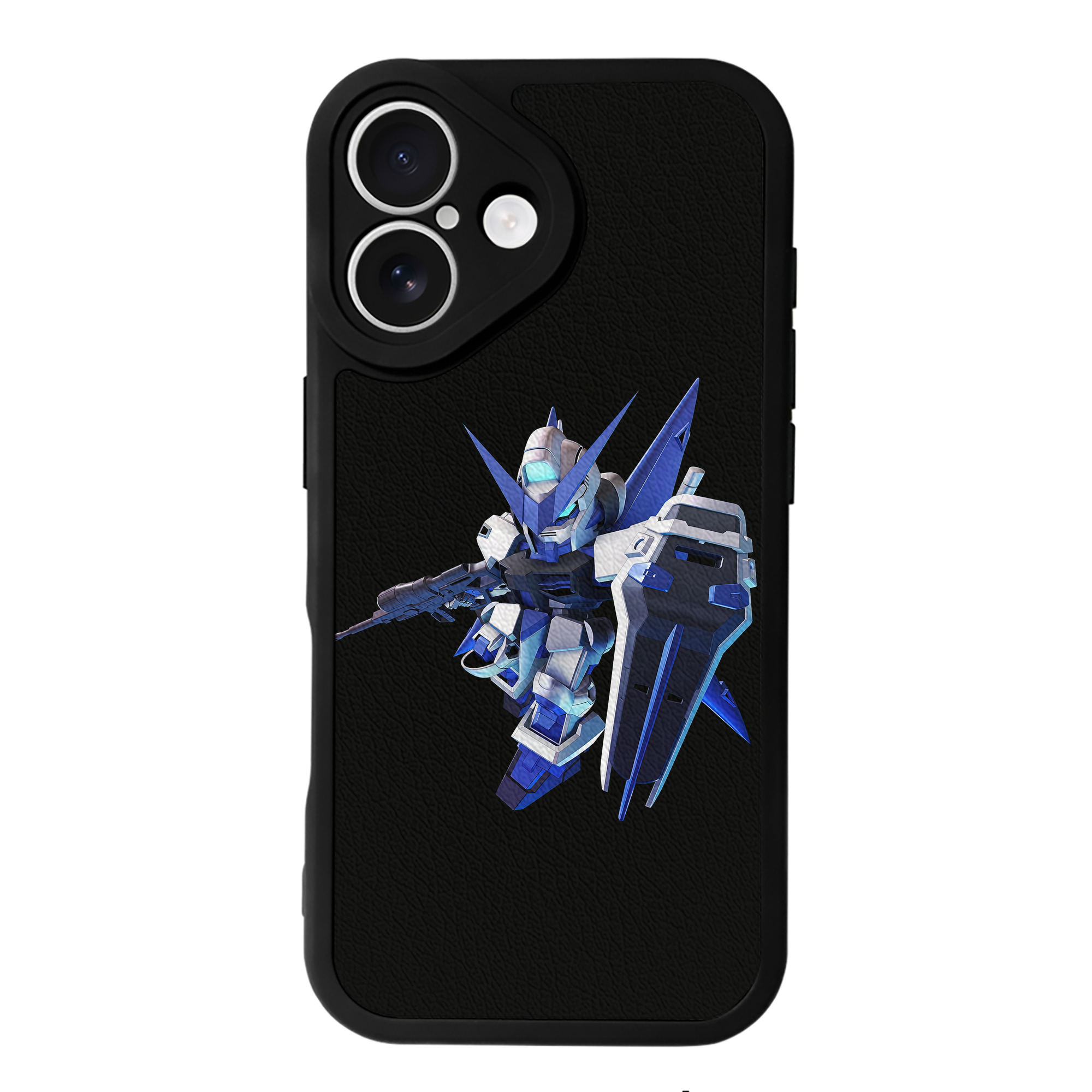 （画像用） 機動戦士ガンダム Mobile Suit Gundam 【iPhone 16シリーズ対応】シリコンスマホケース（レザー調） 材質：シリコン